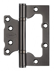 Петля без врезки 100х75х2,5 графит GR